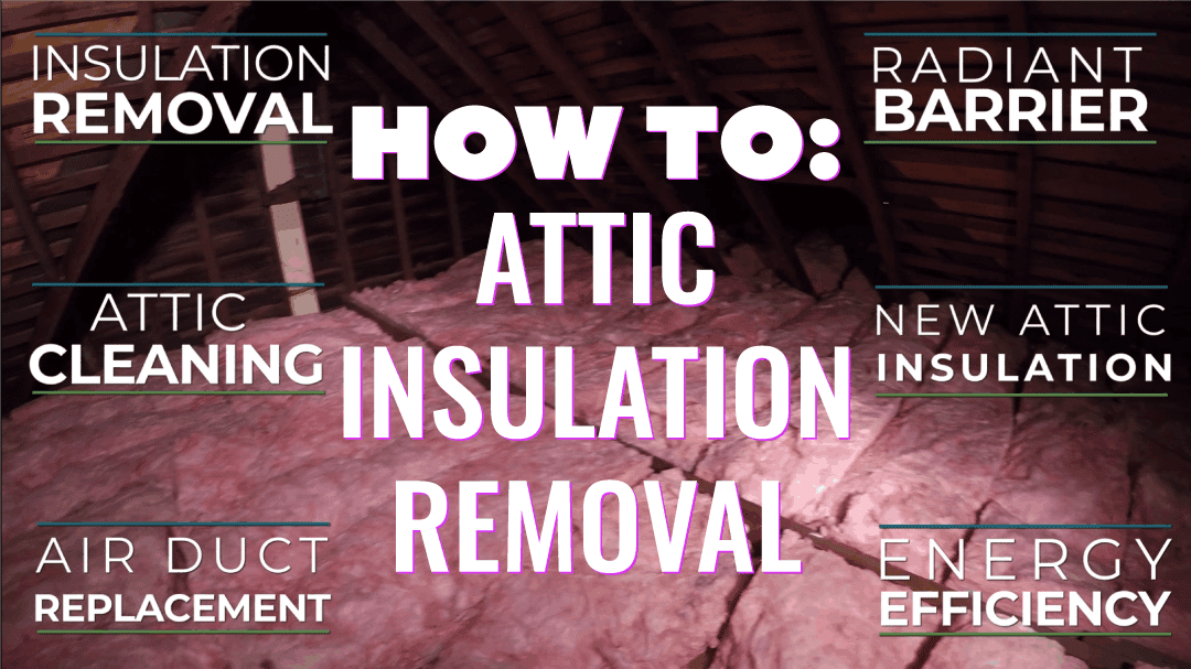 Attic Insulation Removal How to Remove Attic Insulation Safely